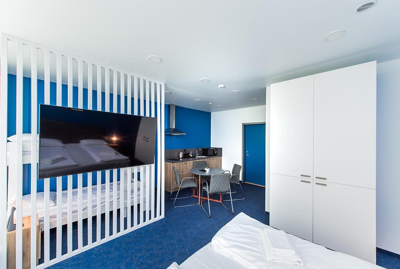 מלון דירות Zaliakalnio Terasos Apartamentai